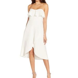 Aidan Mattox White Dress NWT size 4